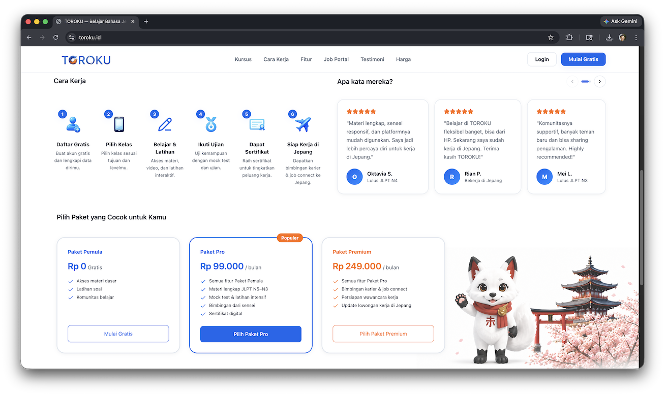 Landing Page