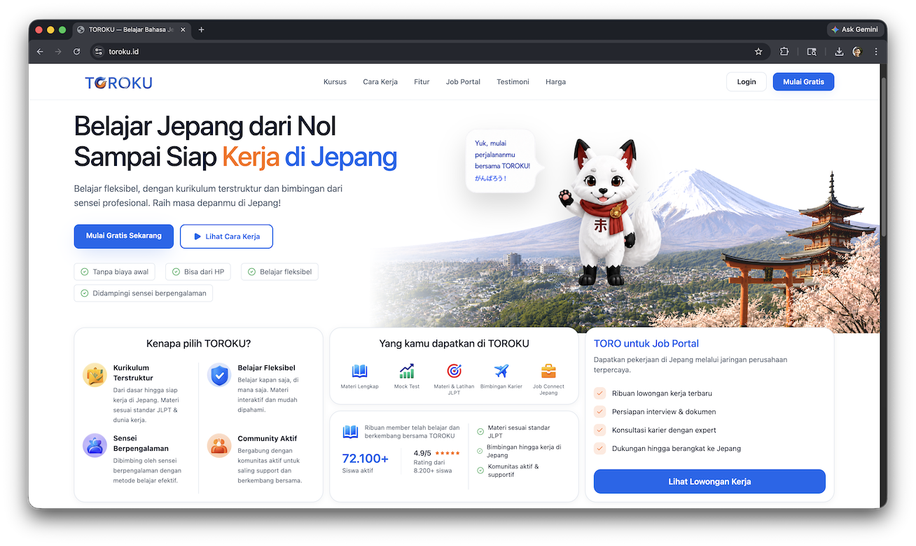 Landing Page